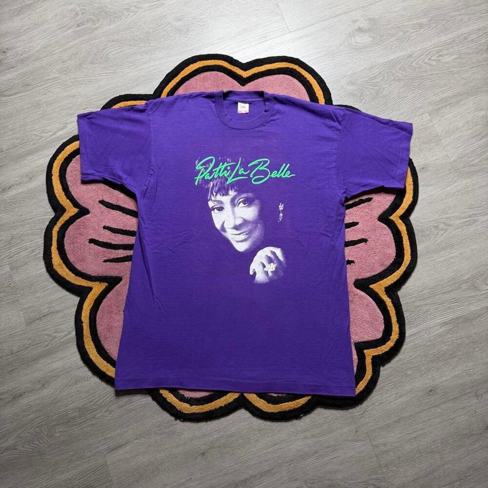 Vintage 90’s Patti LaBelle The Right Kinda Lover Graphic Logo T-shirt Size Tour